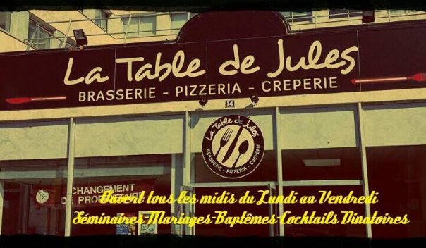 Brasserie La Table De Jules