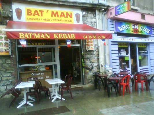 Batman Kebab Tacos