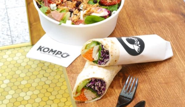 KOMPO salade wrap à composer